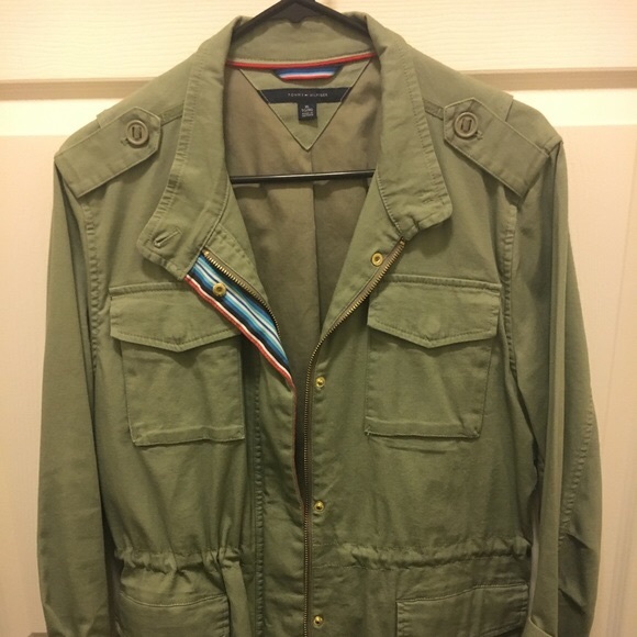 Vintage rare Tommy Hilfiger army jacket - Picture 5 of 5